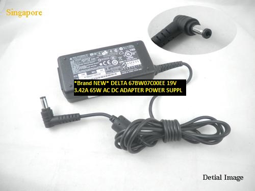 *Brand NEW* 19V 3.42A DELTA 67BW07C00EE 65W AC DC ADAPTER POWER SUPPLY